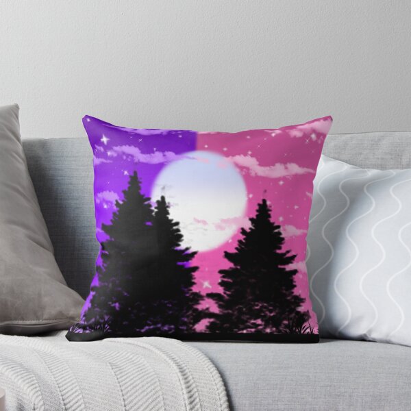 Item preview, Dual forestscape cloudy night designed and sold by LunaAngelRose.