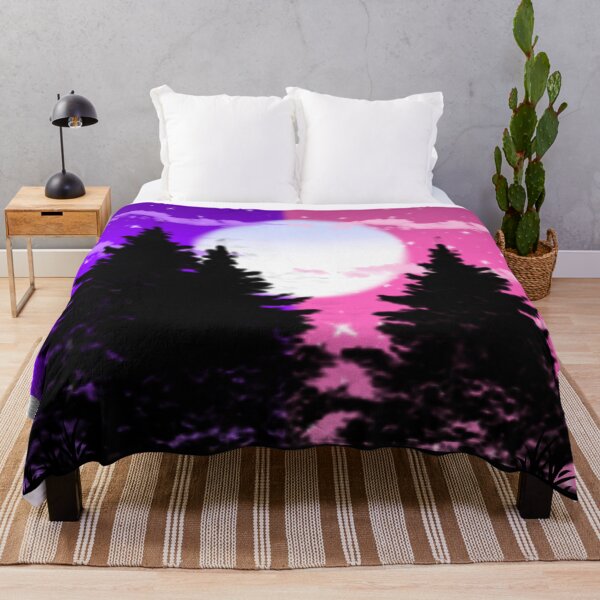 Item preview, Dual forestscape cloudy night designed and sold by LunaAngelRose.