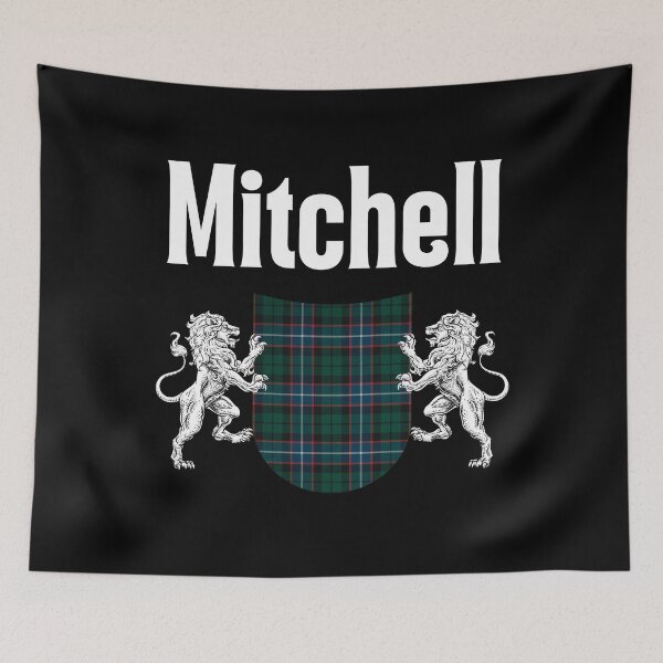Item preview, Mitchell Clan Scottish Name Coat Of Arms Tartan designed and sold by RosiesSticks.