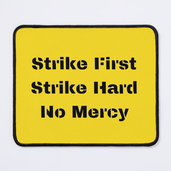 Item preview, strike hard strike first no mercy cobra kai 6 designed and sold by LannisterOnMars.