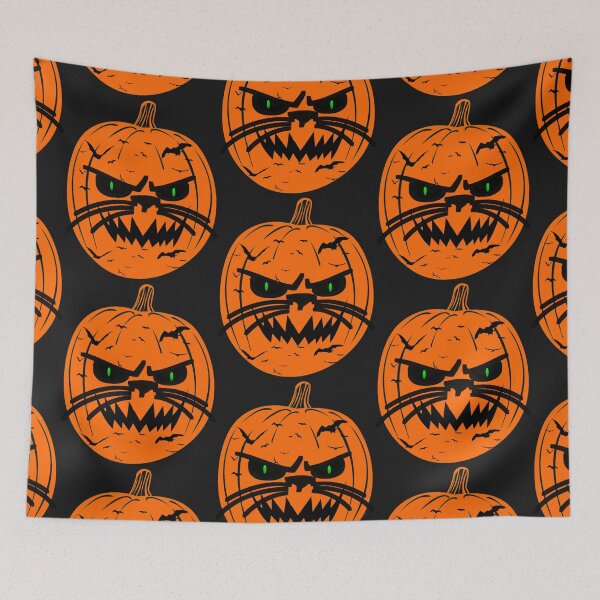 Item preview, Pumpkin kitty | Halloween pet art designed and sold by ZOBBI.