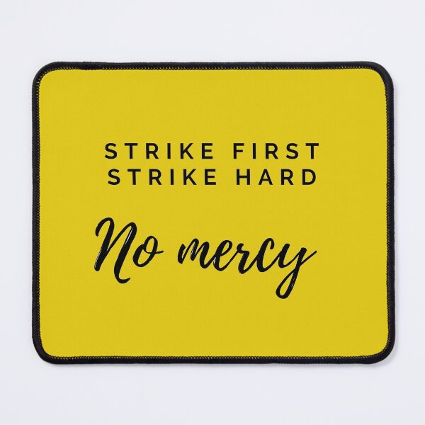 Item preview, strike hard strike first no mercy cobra kai 7 designed and sold by LannisterOnMars.