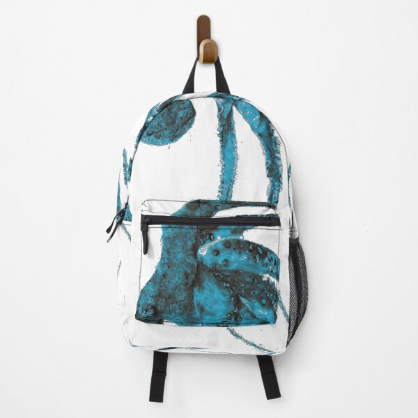Item preview, Octopus in blue and black designed and sold by Rush Whitacre.