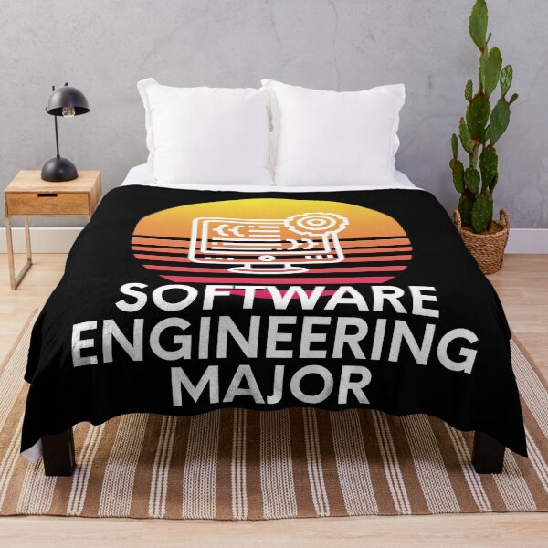 Item preview, Software Engineering Major Colorful Sunset College Student Graphic designed and sold by EllConApparel.