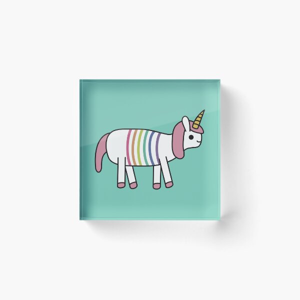 Item preview, Cute Kawaii Rainbow Unicorn designed and sold by KawaiiByDice.