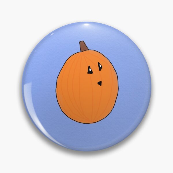 Item preview, Little Pumpkin on Blue Background  designed and sold by lilyane-chris.