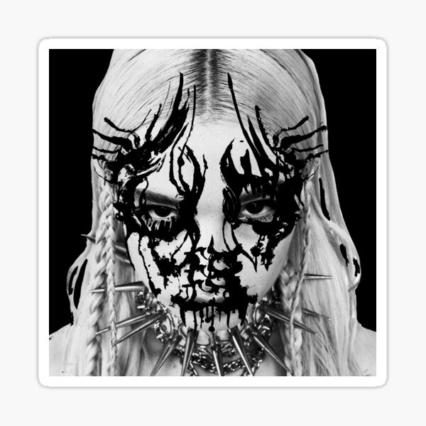 Poppy I Disagree Album Cover Art Glossy Sticker