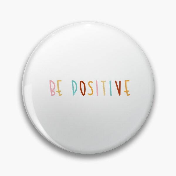 Item preview, Be positive. Sentence. Colorful Text. Lettering. Letters. designed and sold by AnaStickerD.
