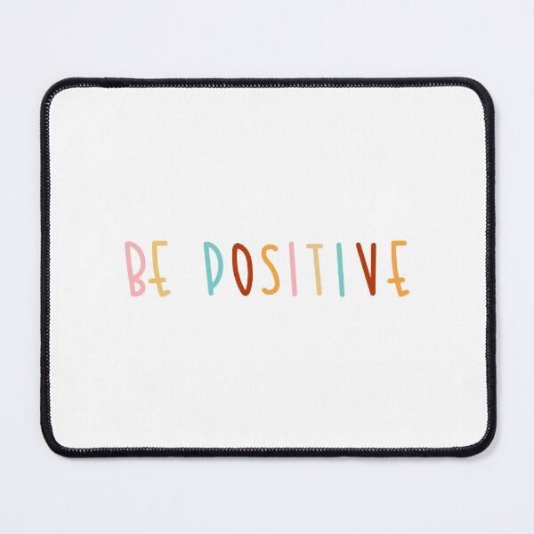 Item preview, Be positive. Sentence. Colorful Text. Lettering. Letters. designed and sold by AnaStickerD.