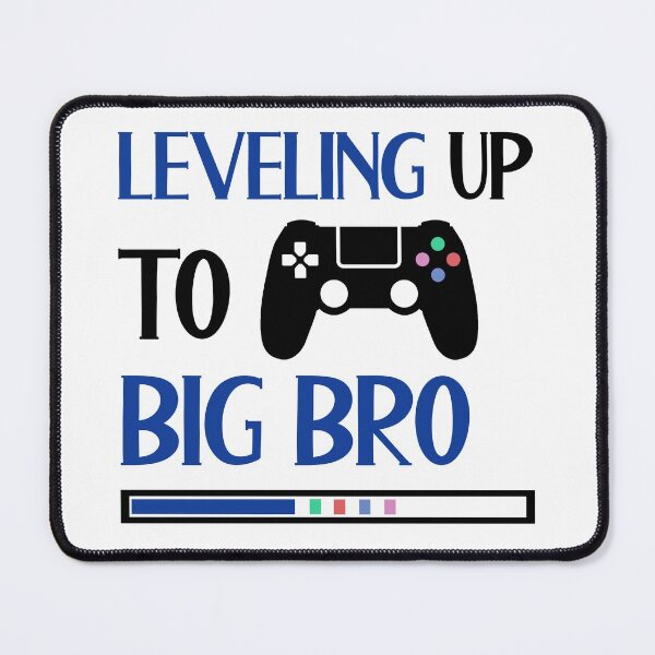 Item preview, Leveling up to Big Bro T-Shirt Promoted To Big Brother  designed and sold by Rami Khalifah.