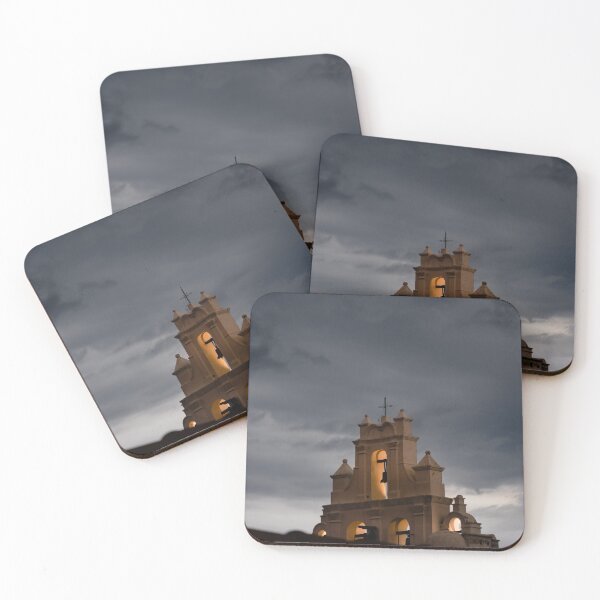 Item preview, Bolivian church in Sucre during a storm designed and sold by photofelix-.