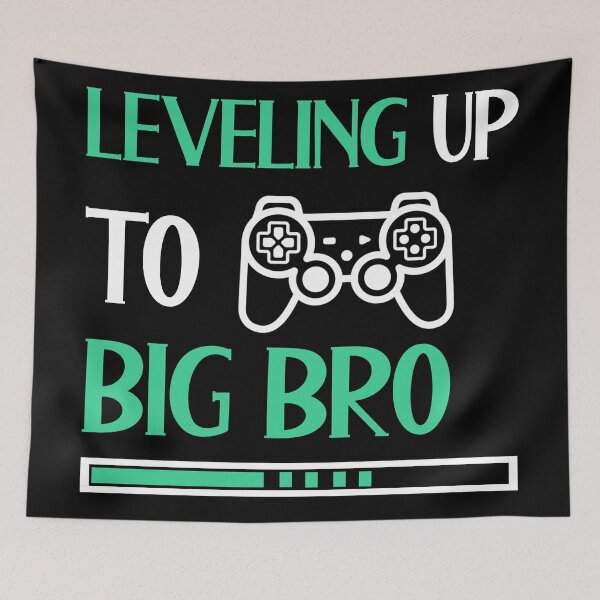 Item preview, Leveling up to Big Bro T-Shirt Promoted To Big Brother  designed and sold by Rami Khalifah.