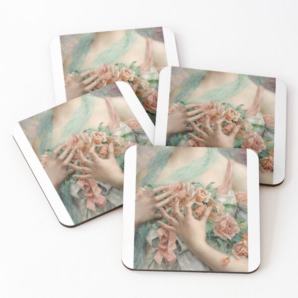 Item preview, Copy of Woman With Roses Renaissance Painting  designed and sold by Bellathewilde.
