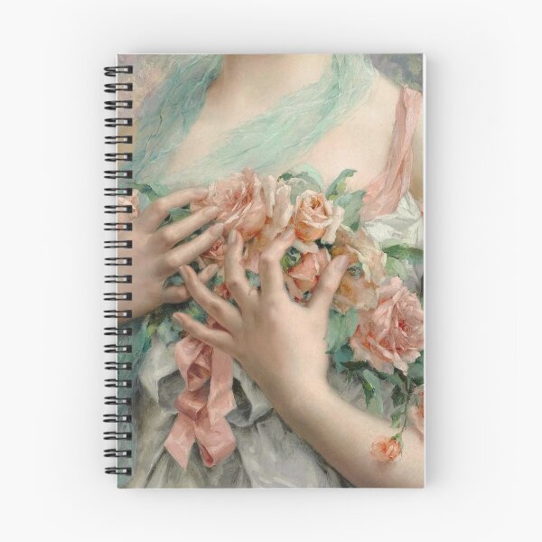 Item preview, Copy of Woman With Roses Renaissance Painting  designed and sold by Bellathewilde.