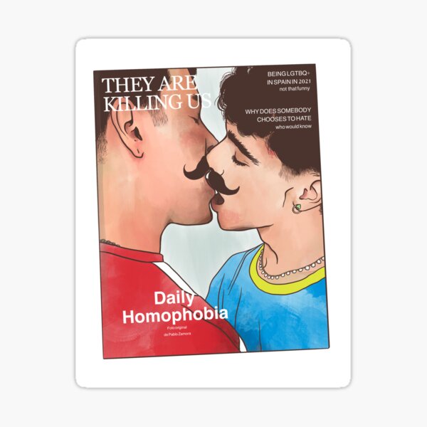 Stop homophobia Sticker