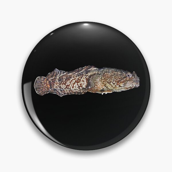 Item preview,  Oyster Toadfish White Alternate Design  designed and sold by designsasstultd.