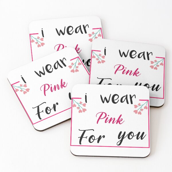 Item preview,  i wear pink for you support Breast cancer Awareness cute gift for your  daughter, wife, grandma, women, anyone fighting Breast cancer designed and sold by ELPRONTO-DESIGN.