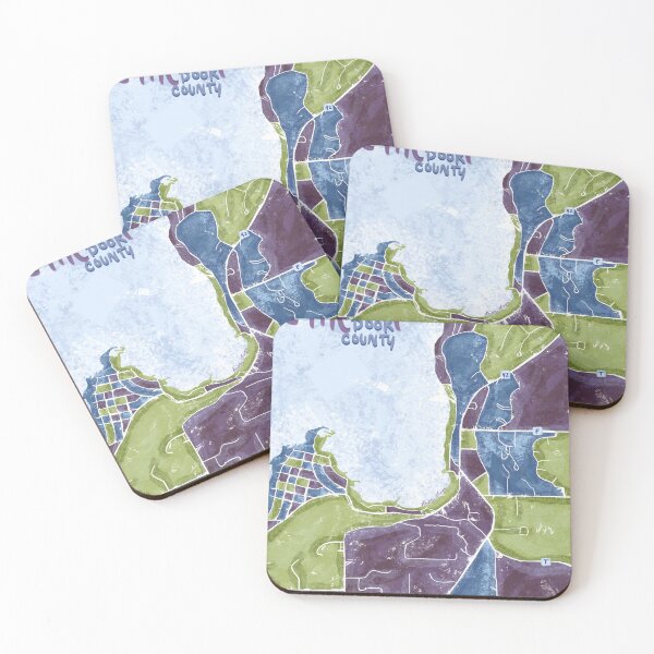 Item preview, Ephraim Door County Wisconsin Map Art designed and sold by KristenAlicia.