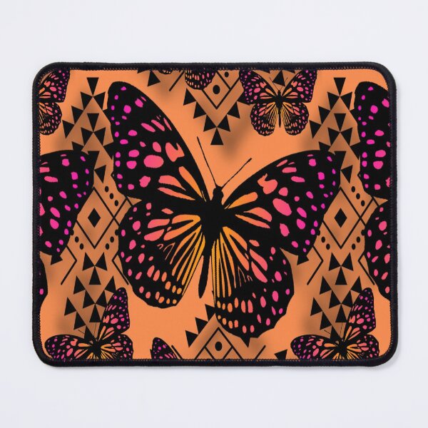 Item preview, Orange / Hot Pink Native Butterfly Design designed and sold by JMWCD.