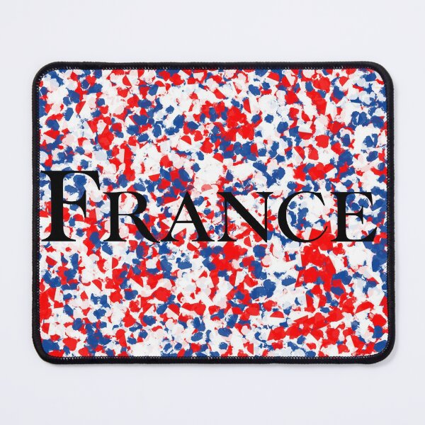 Item preview, France Abstract Flag with text designed and sold by SilverFantasy.
