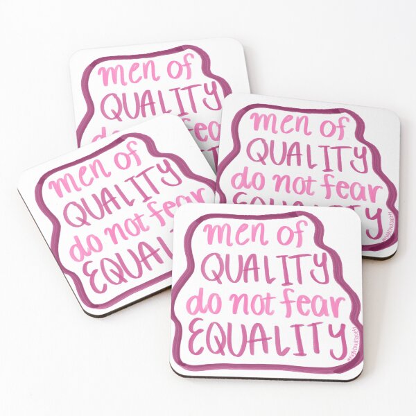 Item preview, men of quality do not fear equality designed and sold by Lily Buono.