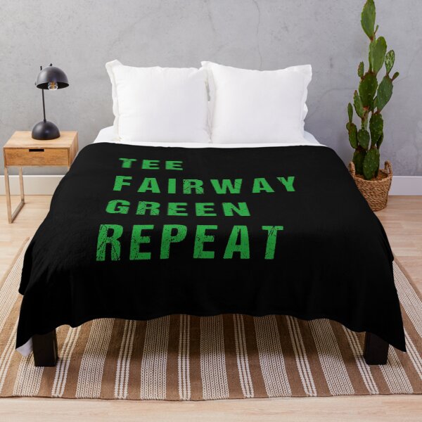 Item preview, Tee Fairway Green Repeat Golf Gift Golfer Golfing T-Shirt designed and sold by midodesign20.