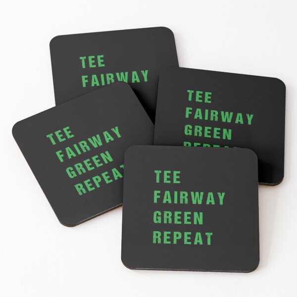 Item preview, Tee Fairway Green Repeat Golf Gift Golfer Golfing T-Shirt designed and sold by midodesign20.