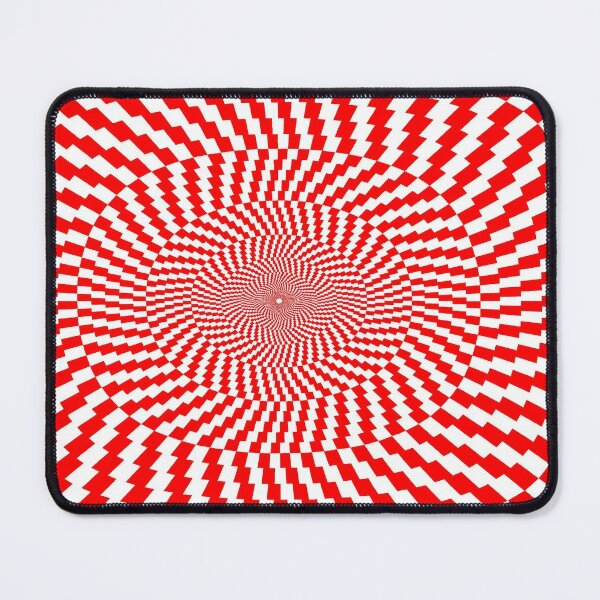 Optical Illusion, Visual Illusion, Physical Illusion, Physiological Illusion, Cognitive Illusions Mouse Pad