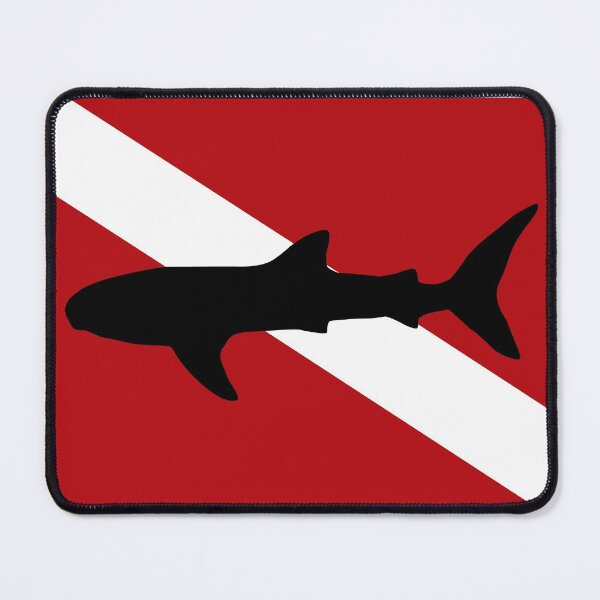 Item preview, Whale Shark Scuba Dive Flag designed and sold by Caitlin Chock.