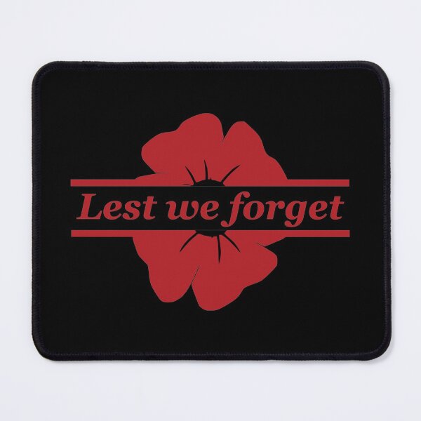 Item preview, Lest We Forget designed and sold by CoolYule.
