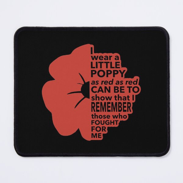 Item preview, Poppy Poem For Remembrance Day designed and sold by CoolYule.