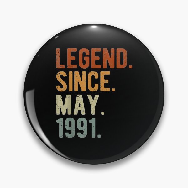 Item preview, Legendince May 1991 30 Years Old 30th Birthday for Men Him designed and sold by MasonshiNoor.