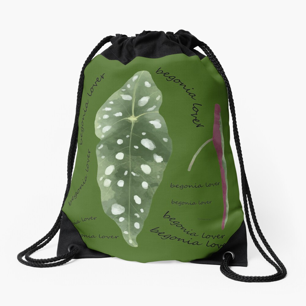 begonia drawstring backpack