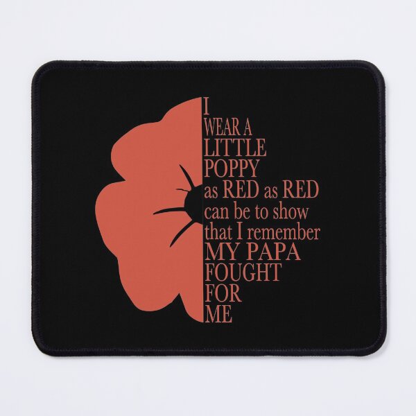 Item preview, Poppy Poem For Papa designed and sold by CoolYule.
