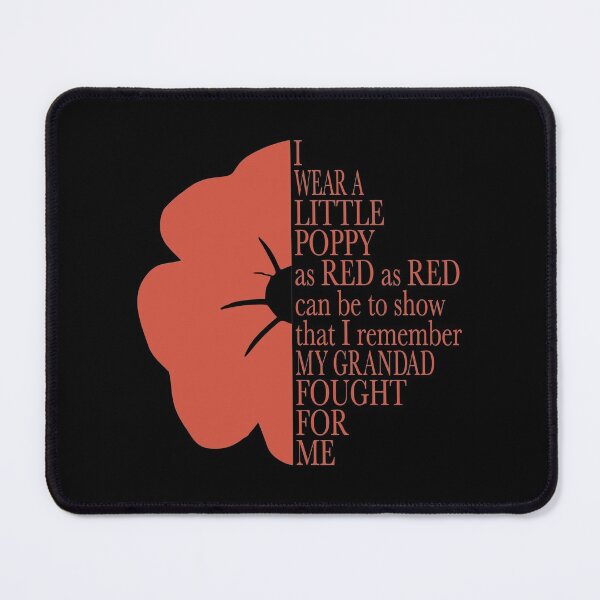 Item preview, Poppy Poem For Grandad designed and sold by CoolYule.