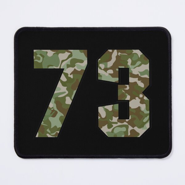 Item preview, Army Camo Number Seventy-three Veteran Lucky Number 73 designed and sold by Urosek.