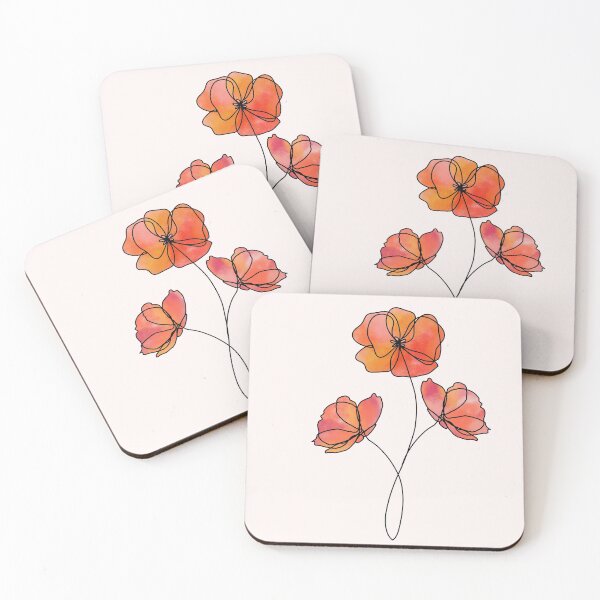 Item preview, Poppies designed and sold by PeachyLitchi.