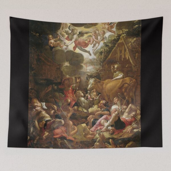 Item preview, Annunciation to the Shepherds, Joachim Wtewael, 1595 - 1603 designed and sold by Photorebelle.