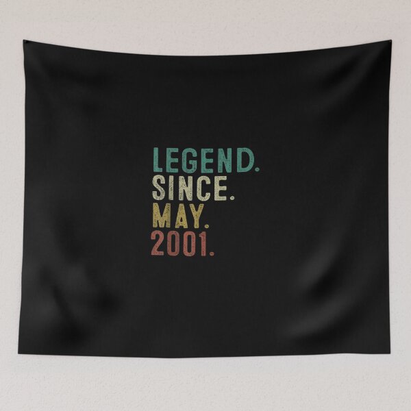 Item preview, Legendince May 2001 20th Birthday 20 Years Old Men designed and sold by MasonshiNoor.