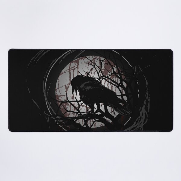 Item preview, Blood moon raven designed and sold by Destroyed-Pixel.