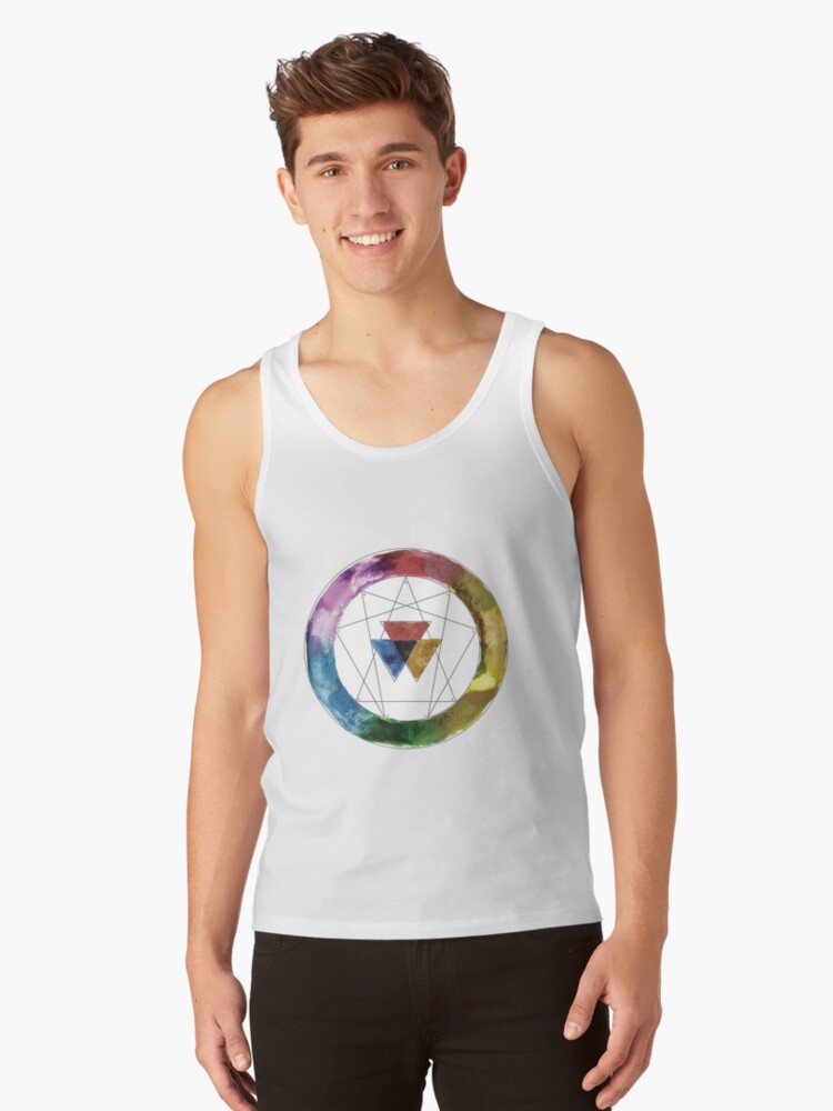 Thumbnail 1 of 3, Tank Top, Everything Was Sound Silent Planet (Just Artwork) designed and sold by jakemurray21.