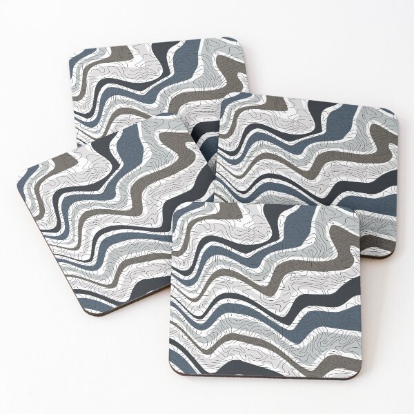 Item preview, Wavy  Five II. designed and sold by MC Art Studio.