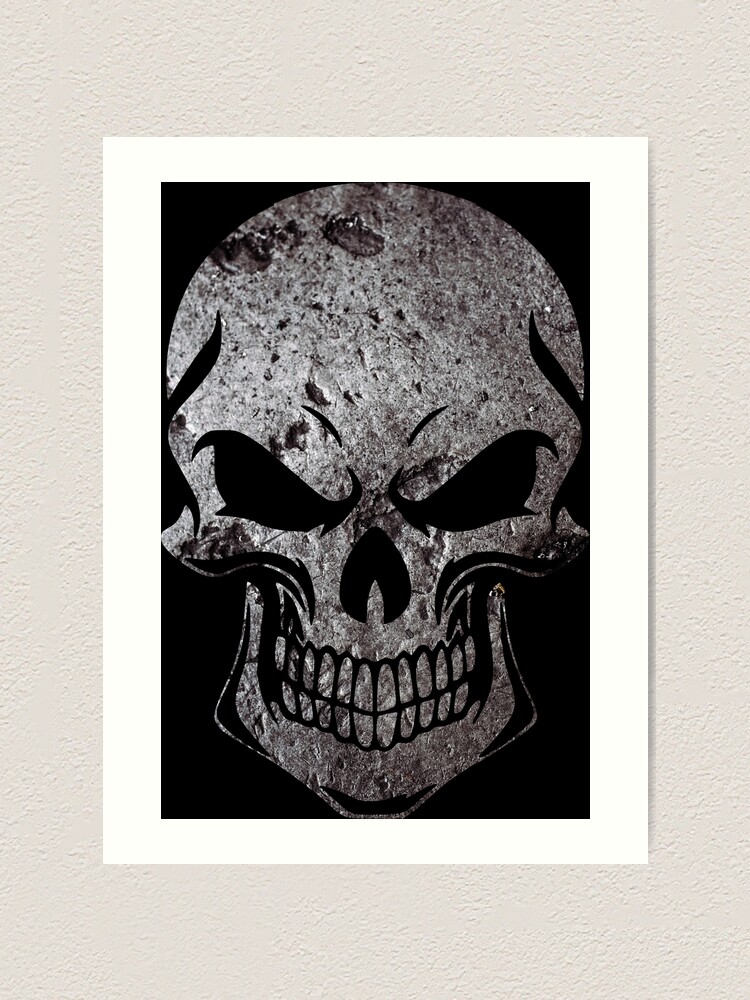 Lot De 20 Perles En Métal Avec Tête De Mort 14 Mm Pour