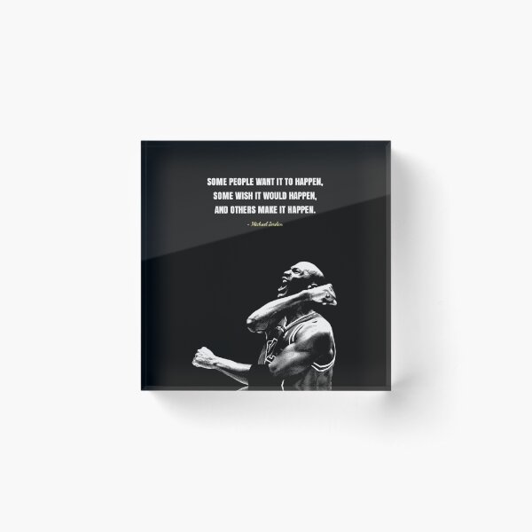 Michael Jordan Acrylic Block