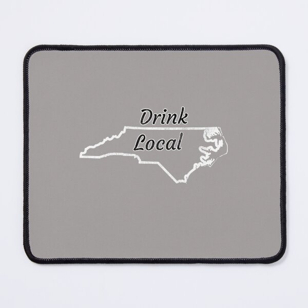 Item preview, Distressed North Carolina Drink Local Design designed and sold by Angela Mello.