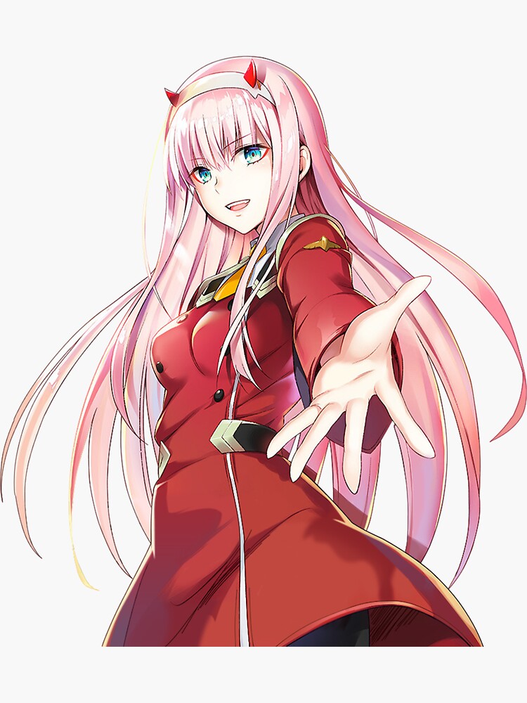 Zero Two (002) Darling in the FranXX | Sticker