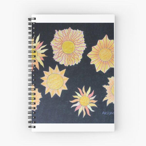 Item preview, Here come the suns (black background) designed and sold by mandyk8.