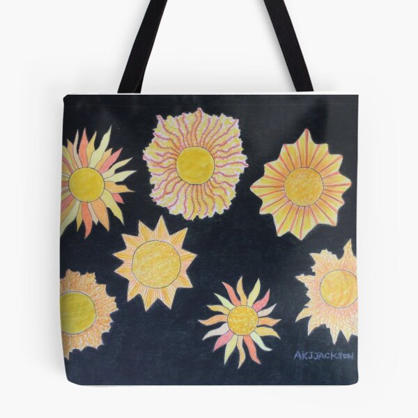 Item preview, Here come the suns (black background) designed and sold by mandyk8.