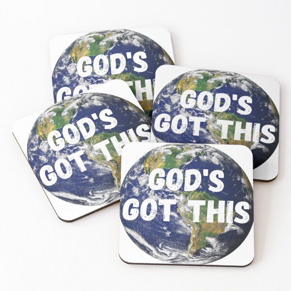 Item preview, GOD'S GOT THIS - EARTH designed and sold by Short-Stacks.