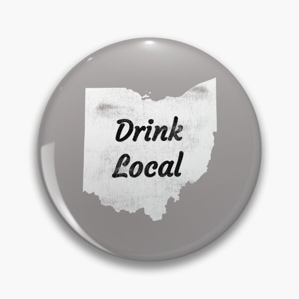 Artikelvorschau, Distressed Ohio Drink lokales Design entworfen und verkauft von Angela Mello.